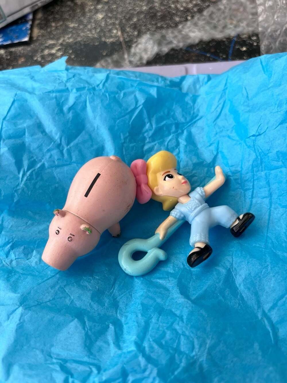 Vintage Disney Toy Story Figures lot of 5 Misc figurines cake toppers, Some HTF